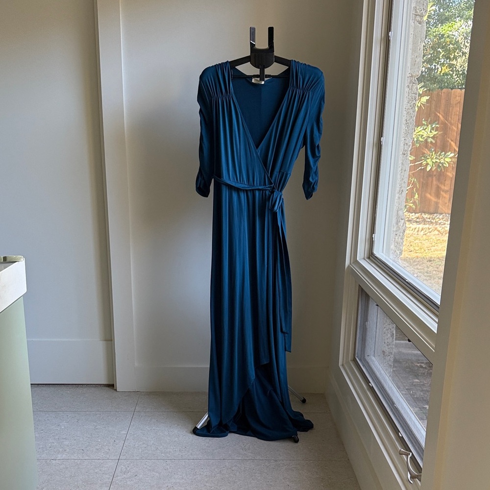 Kiyonna Blue Maxi Dress
